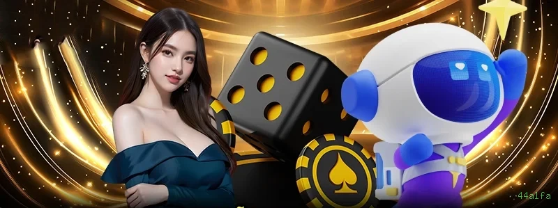 Imagem promocional das apostas esportivas da 44alfa